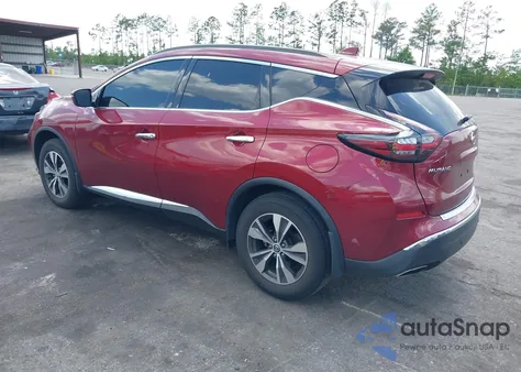 2022 Nissan Murano Sv из США, поврежденный, VIN 5N1AZ2BS8NC126452